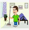 Cleaning - Cleaning The House Cartoon - Free Transparent PNG Download -  PNGkey